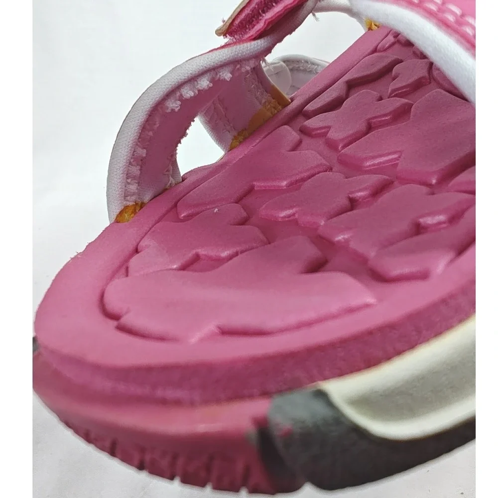 Timberland Mad River 2-Strap Sandals Rose Pink White EU 36 4 Big Kids New in Box